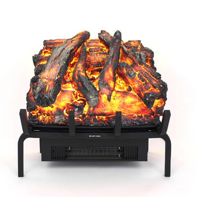 Szabadon álló elektromos kandalló Loan Plus, Art Flame, 400x500x220 mm, 2 fűtési fokozat, 5 lángintenzitási szint, Időzítő