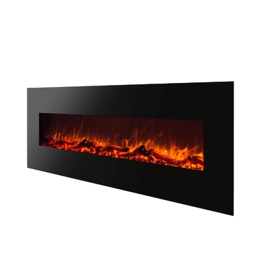 Elit elektromos fali kandalló, Art Flame, 550x1824x140 mm, 1500 W, 2 fűtési fokozat, 5 lángfényességi szint, Időzítő