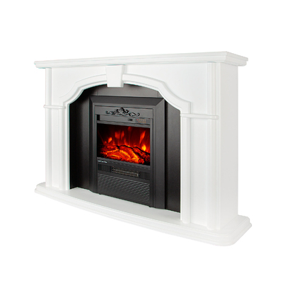 Elektromos kandalló Sherlock & Cristina, Art Flame, 850x1300x330 mm, 2000 W, 2 fűtési fokozat, 5 lángfényességi szint, Időzítő