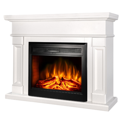 Elektromos kandalló Riga & Carmen, Art Flame, 1020x1360x330 mm, 1950 W, 2 fűtési fokozat, 5 lángfényességi szint, Időzítő