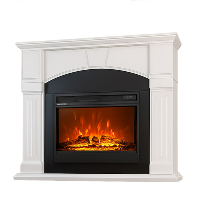 Elektromos kandalló Casandra & Mirabella, Art Flame, 1150x1350x330 mm, 1950 W, Égő fa ropogó hanghatás, 5 lángfényességi szint, Időzítő