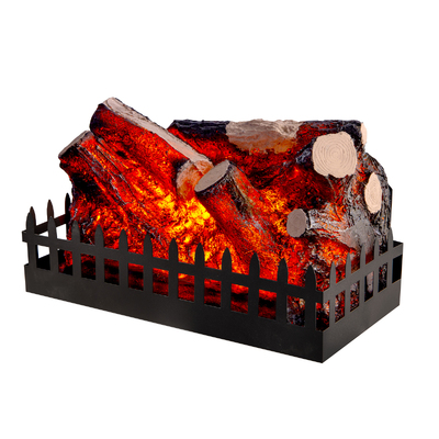 Szabadon álló elektromos kandalló, Art Flame, 259x470x218 mm, 10 W, Bekapcsológomb