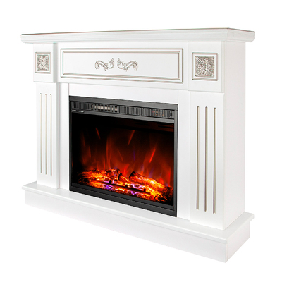 Elektromos kandalló Praga & Lorance, Art Flame, 883x1087x290 mm, 1500 W, 3 lángszín, 2 fűtési fokozat, 5 lángfényességi szint