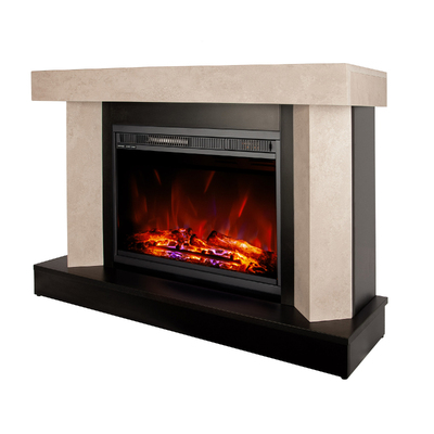 Elektromos kandalló Palermo mini & Lorance, Art Flame, Art Flame, 750x1050x320 mm, 1500 W, 3 lángszín, 2 fűtési fokozat, 5 lángfényességi szint