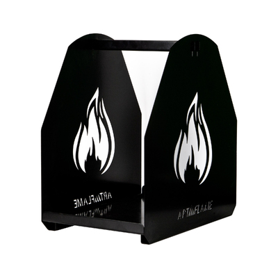 Terra fémtartó tűzifa tárolására, Art Flame, 400x380x260 mm