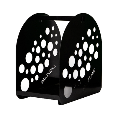 Bubble fémtartó tűzifa tárolására, Art Flame, 400x380x260 mm