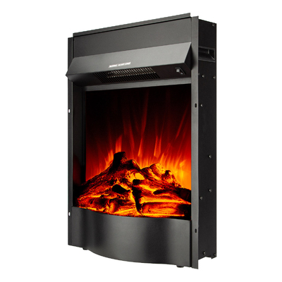 Beépített elektromos kandalló Corsica, Art Flame, 624x448x165 mm, 1500 W, 2 fűtési fokozat, 5 lángfényességi szint, Bekapcsológomb