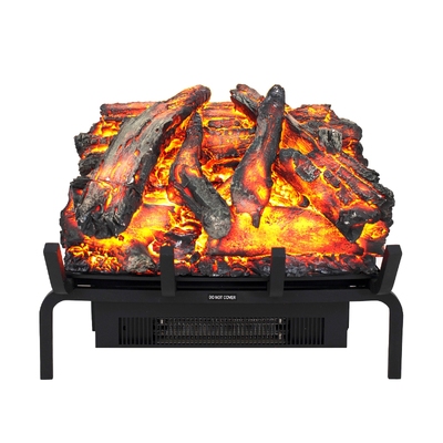 Szabadon álló elektromos kandalló Loan Plus, Art Flame, 400x500x220 mm, 1950 W, 2 fűtési fokozat, 5 lángintenzitási szint, Időzítő