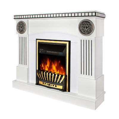 Elektromos kandalló Prometeu & Meridian, Art Flame, 1050x1200x330 mm, 2000 W, Termosztát, 5 lángfényességi szint, Időzítő