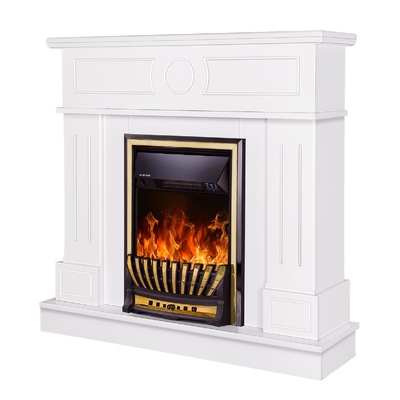 Elektromos kandalló Ambasador & Meridian, Art Flame, 1000x1048x300 mm, 2000 W, Termosztát, 5 lángfényességi szint, Időzítő